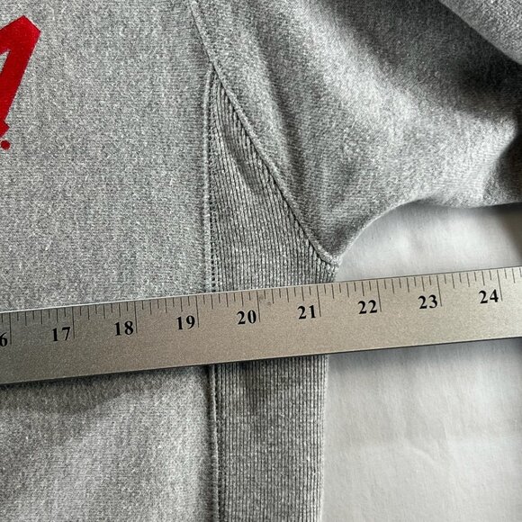 Champion Nebraska Cornhuskers Sweatshirt Men's Size Small Crewneck Pullover Gray - Picture 9 of 13